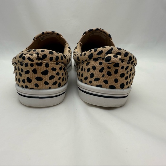 Sold! Cat & Jack Girls Leopard Print Slip-On Sneakers Size 4 🐆✨ - Picture 7 of 11